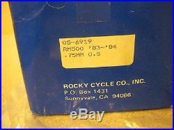 NOS Rocky Piston Kit. 75mm Suzuki 1983-1984 RM500 05-6919