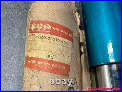NOS Suzuki A100 Rear Shock Absorber Blue Genuine / A Pair P/n 62100-23210-195