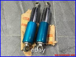 NOS Suzuki A100 Rear Shock Absorber Blue Genuine / A Pair P/n 62100-23210-195