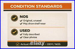 NOS Suzuki Exhaust Baffle # 14850-27600 73-77 RV 90 125 TC 185