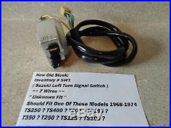 NOS Suzuki Left Signal Switch T-500 T350 T250 TS-400 TS-250 TS-185 TS-125 #SW1