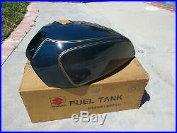 NOS Suzuki OEM Blue Fuel Tank Assembly 1980 GS1000 GT GS1000GT 44100-45150-08D