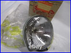 NOS Suzuki OEM Stanley 6V 15/15W Headlight 1971-1972 TS50 Gaucho 35121-22610