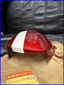 NOS suzuki t350 t250 side panel left hand 1970