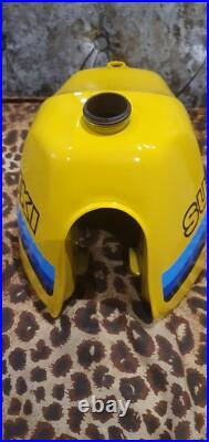 New 1981 Suzuki RM80 X RM50 60 X nos fuel tank twinshock evo