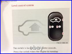 New 2002 2001 Mercedes CL Cl500 Cl600 Cl55 Owners Manual Only (new Old Stock)