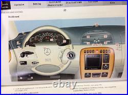 New 2002 2001 Mercedes CL Cl500 Cl600 Cl55 Owners Manual Only (new Old Stock)
