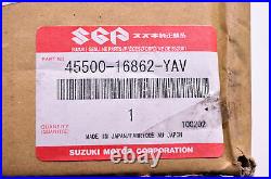 New OEM Suzuki 45500-16862-YAV, 45500-16860 Orange Seat Tail Box Kit NOS