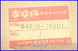 New OEM Suzuki 64210-16501 Rear Brake Plate NOS