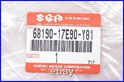 New OEM Suzuki 68190-17E90-Y81 Lefthand Under Cowling Decal Tape Kit NOS