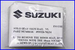 New OEM Suzuki 99950-70234 Solo Seat Trim Rail NOS