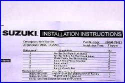 New OEM Suzuki 99950-70421 Aluminum Nerf Bar Kit NOS