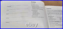 New Old Stock 1980 Mercedes W123 W116 Maintenance Service Booklet 300D 300SD