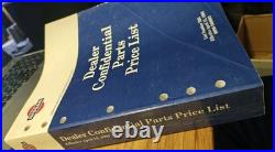 New Old Stock NOS Nissan Datsun Dealer Confidential Parts Price List Book 240z