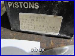 Nos 1981 1982 Suzuki Rm465 Wiseco Piston Kit 060 459p6