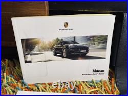 Nos? 2017 Porsche Macan Owners Manual +navi Pcm Info S Gts Turbo New Old Stock