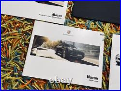 Nos? 2017 Porsche Macan Owners Manual +navi Pcm Info S Gts Turbo New Old Stock