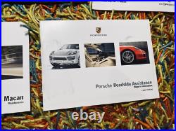 Nos? 2017 Porsche Macan Owners Manual +navi Pcm Info S Gts Turbo New Old Stock