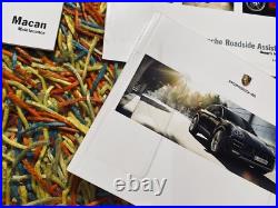 Nos? 2017 Porsche Macan Owners Manual +navi Pcm Info S Gts Turbo New Old Stock