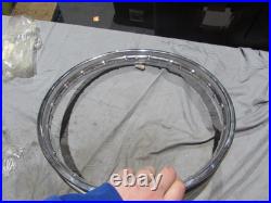 Nos Araya 16 X 1.40 Chrome Rim 36 Spoke 75 70 50cc 80cc Suzuki Honda Sl70 XL Xr