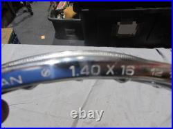 Nos Araya 16 X 1.40 Chrome Rim 36 Spoke 75 70 50cc 80cc Suzuki Honda Sl70 XL Xr