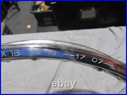 Nos Araya 16 X 1.40 Chrome Rim 36 Spoke 75 70 50cc 80cc Suzuki Honda Sl70 XL Xr