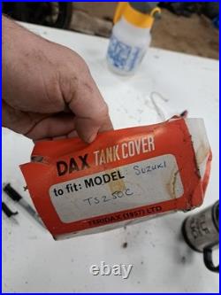Nos Feridax Suzuki Ts250c Ts 250 C Motorbike Fuel Petrol Tank Cover Trim
