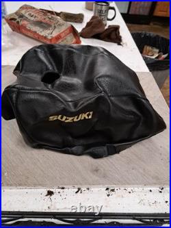 Nos Feridax Suzuki Ts 100 125 185 Early Motorbike Fuel Petrol Tank Cover Trim