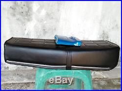 Nos Suzuki Gp100 Gp125 Seat Assy Rare Good Leather Plate Rim