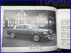 Rolls Royce Silver Wrath 11 Owners Handbook/Manual NOS