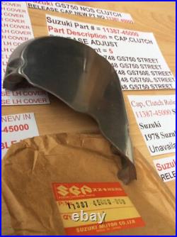 SUZUKI GS750 NOS CLUTCH RELEASE CAP NEW IN SUZUKI BAG PT NO 11387-45000 WithTAG