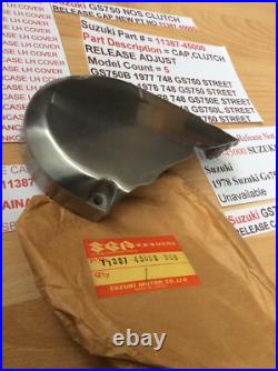 SUZUKI GS750 NOS CLUTCH RELEASE CAP NEW IN SUZUKI BAG PT NO 11387-45000 WithTAG