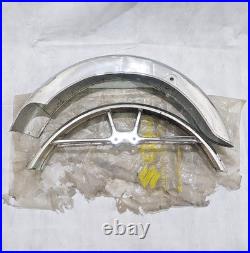 SUZUKI GT100 GT125 Front Rear Fender Mudguard NOS