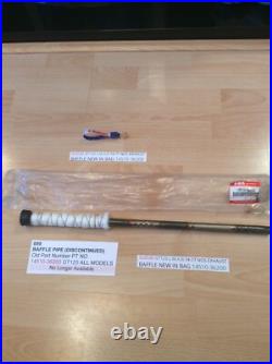 SUZUKI GT125 L. M. A. B 74-77 NOS EXHAUST BAFFLE NEW IN BAG 14510-36200 obsolete