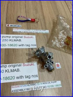 SUZUKI GT250 KLMABC 73-78 NOS Oil Pump Assembly pt 16100-18620 NEW