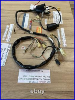 SUZUKI GT250 X7 NOS WIRING HARNESS 36610-11300 36610-11301 36610-11302 new + tag