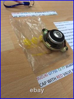 SUZUKI GT750 JKLMAB RE5 Radiator Cap red valve NOS IN PARTS BAG 17780-31010