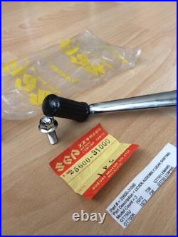 SUZUKI GT750 J/K 72-73 NOS CHROME GEAR LEVER + BOLT IN BAG WithTAG PT 25600-31000