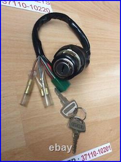 SUZUKI SB200 NOS IGNITION SWITCH PT NO 37110-10220 s/s 37110-10222 NEW 2 X KEYS