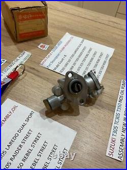 SUZUKI T350 T305 all NOS Oil Pump Assembly pt 16100-18010 IN ORIGINAL BOX