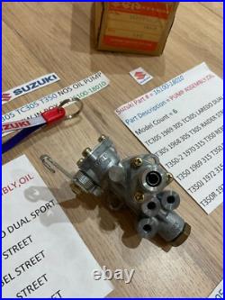 SUZUKI T350 T305 all NOS Oil Pump Assembly pt 16100-18010 IN ORIGINAL BOX