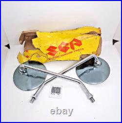 SUZUKI T500 TS400 RE5 GT250 GT380 GT550 GT750 BACK MIRROR Thread ø 10mm NOS SGP