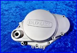 SUZUKI TS185 R J K 1971 -73 Clutch Cover Satin 11341-29001 NOS Genuine Mint Rare