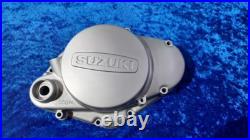 SUZUKI TS185 R J K 1971 -73 Clutch Cover Satin 11341-29001 NOS Genuine Mint Rare