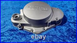 SUZUKI TS185 R J K 1971 -73 Clutch Cover Satin 11341-29001 NOS Genuine Mint Rare