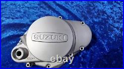 SUZUKI TS185 R J K 1971 -73 Clutch Cover Satin 11341-29001 NOS Genuine Mint Rare