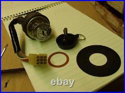 SUZUKI Vintage NOS. PART 37110-37010 Ignition Key Switch & Wiring. XXXXXX