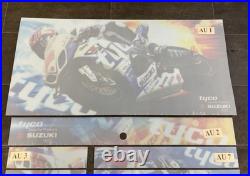 Snap On Tools Tyco Suzuki Decal Set 40 Stack Split Bank ZPLATETYCO Old Stock