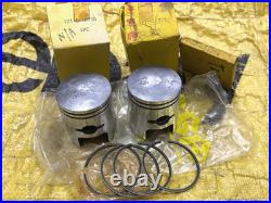 Suzuki 200 X5 T200 TC200 Piston&Ring OS 1.50 NOS Genuine 12110-10720&12140-10750