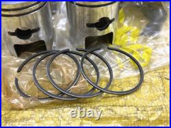 Suzuki 200 X5 T200 TC200 Piston&Ring OS 1.50 NOS Genuine 12110-10720&12140-10750